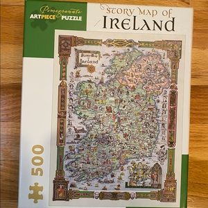 Story Map of Ireland: 500 piece Jigsaw Puzzle